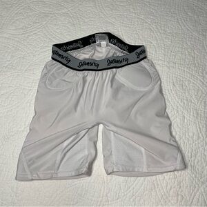 Intensity White Softball Padding Shorts